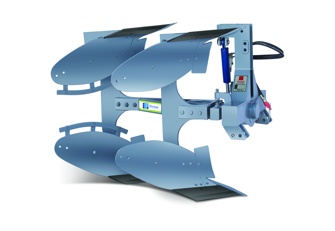 2 Bottom Hydraulic Reversible Plough